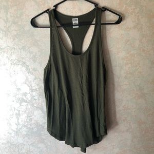 VS-PINK racerback sleep/workout tank top